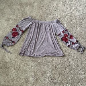 American Eagle Off the Shoulder Top